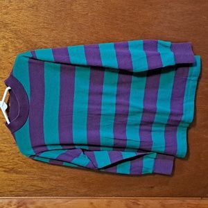 Vintage Active Boys Long-Sleeve Striped Shirt Size 12